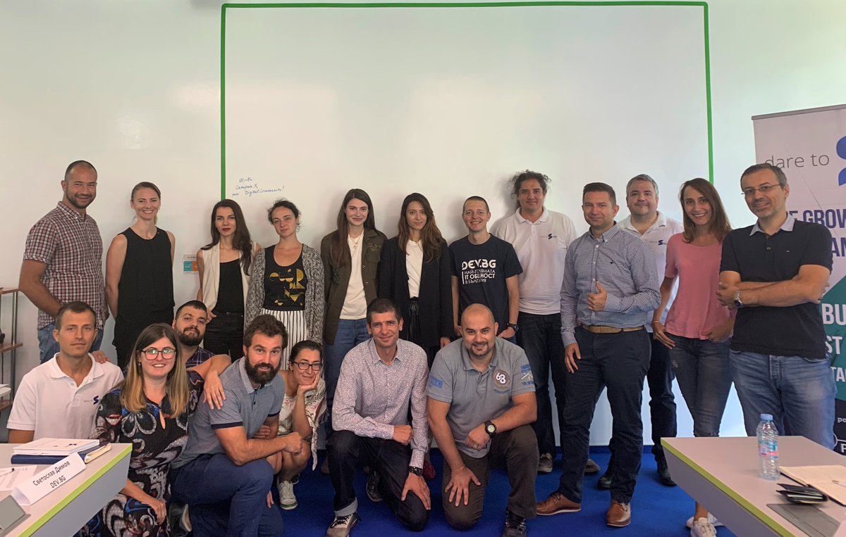 The second Dare to Scale workshop covered the topic “Go-To-Market Strategy” and was led by Svetozar Georgiev, co-founder of Telerik Academy and Campus X. At the event Svetozar gave practical advice and insights on the topic. Read more here: bit.ly/2oLCI78