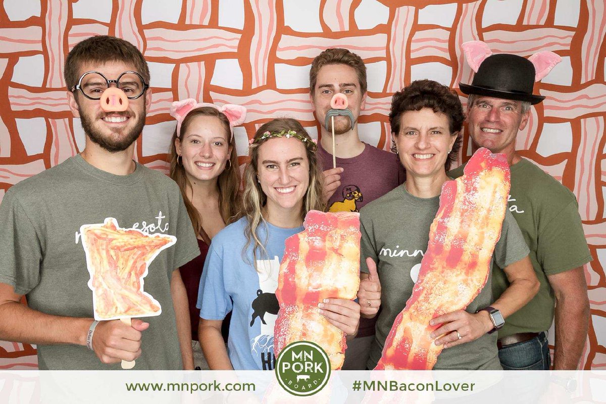 How are you celebrating Porktober? 🐷 #NationalPorkMonth Can anyone match <a href="/TEFGal/">Lori Stevermer</a> and her family's enthusiasm for pork month??