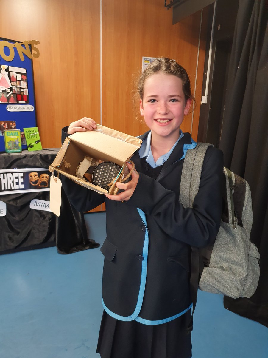 WKGS_Theatre's tweet photo. To really get into character today one of our student's had a real life gas mask! This really helped develop her character!
We also set the space up like a train platform!
#creativelearing #WW2 #drama #WKGSDRAMA @WestKirbyGS @WKGS_Theatre https://t.co/MmmMJF25eG