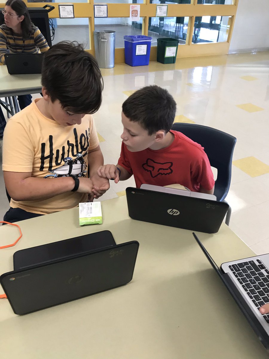 Throwdown Thursday at MVEC!  Physical Literacy with grade P-1! Creatingsmelly play dough with Grade 2s!  3-5s. Cardboard Construction!  Grade 6s Coding and microbits!  Stay tuned for next weeks’ adventures in learning!
<a href="/nseducation/">NS Education and Early Childhood Development</a> <a href="/cathymontreuil/">Catherine Montreuil</a> <a href="/HRCE_NS/">Halifax Regional Centre for Education</a>