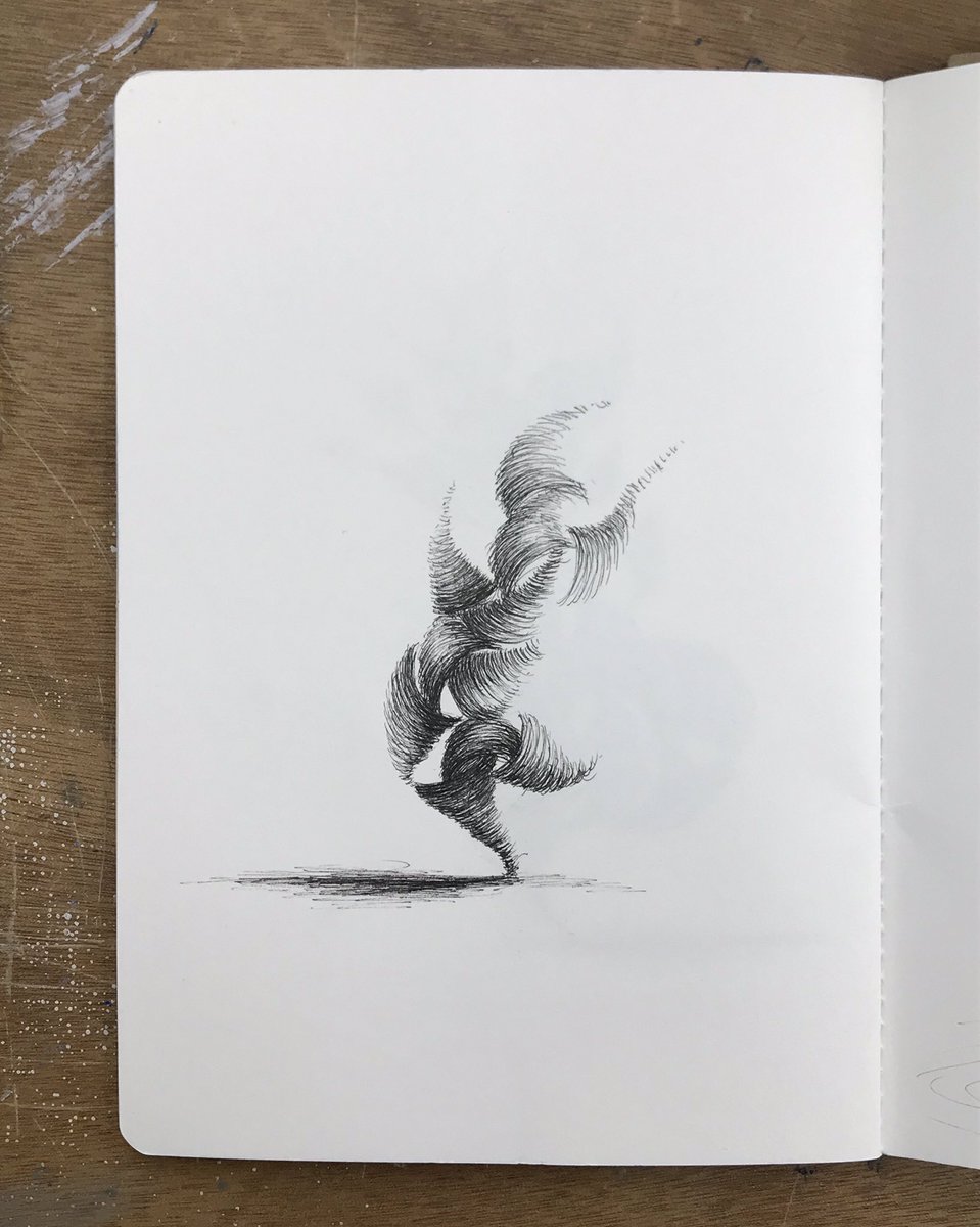 Form, pen on paper #sketchaday #sketchday274
