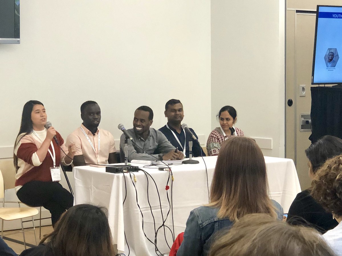 Thanks to @AspenFCS @YBInternational @GlobalDevInc @Accenture & #OpportunityYouth from Colombia, South Sudan, Kenya, India for sharing the progress of the Global Opportunity Youth Initiative & demonstrating the critical focus of youth voice @MakingCentsIntl #2019GYEOSummit