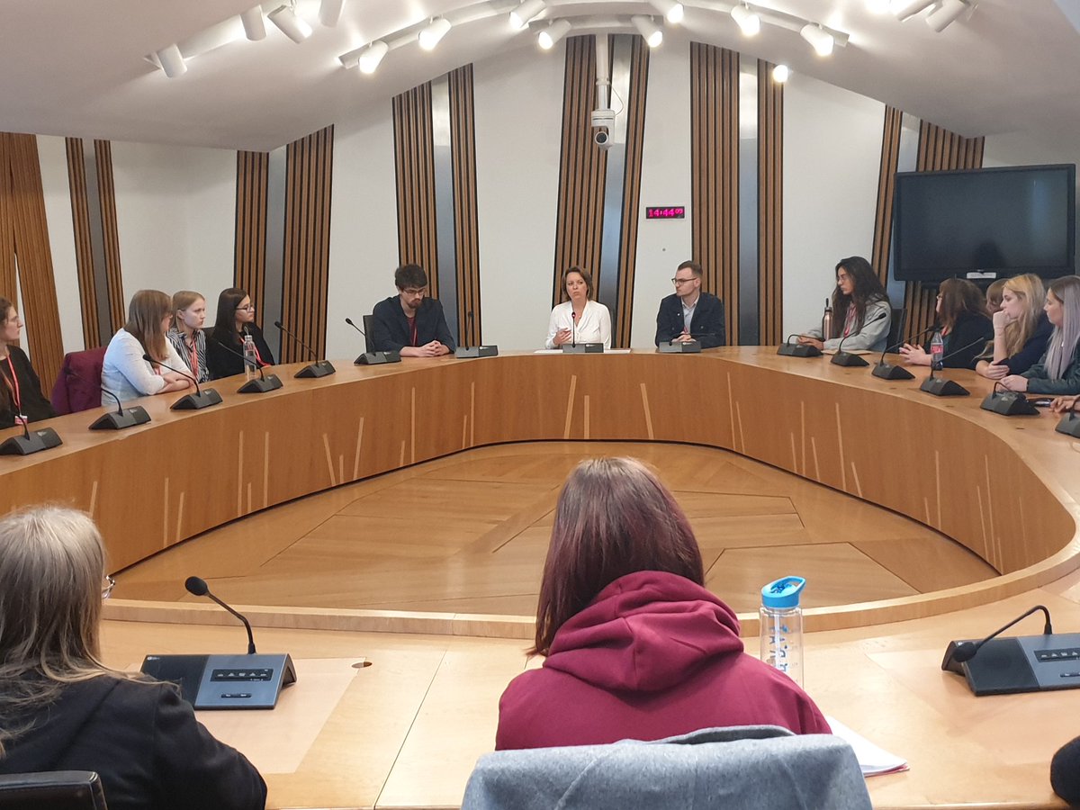 NUSScotland's tweet photo. Thanks to @JennyMarra for also taking the time to visit @AbertaySA students and answer their concerns. Great backing of our #FreeToGraduate campaign too, aiming to scrap graduation charges at @AbertayUni . https://t.co/LTLWhWnU6p