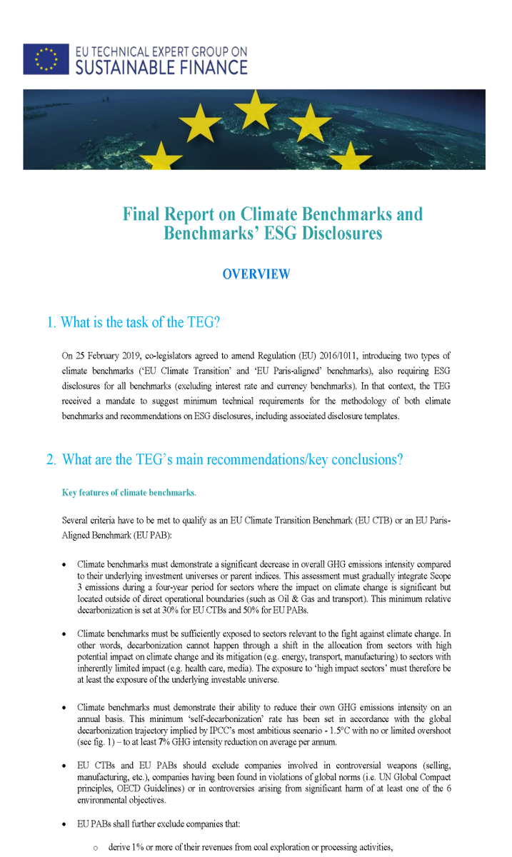 EU_Finance's tweet photo. π Take a look at the summary of the final report on Climate Benchmarks from the #SustainableFinanceEU technical expert group.‡οΈ
π Ready for more? Download the report here! https://t.co/yYwUL6mQ95 #GreenFinanceEU #ClimateBenchmarks #ESG #climatechange #ClimateAction https://t.co/3QUCqlEtzF