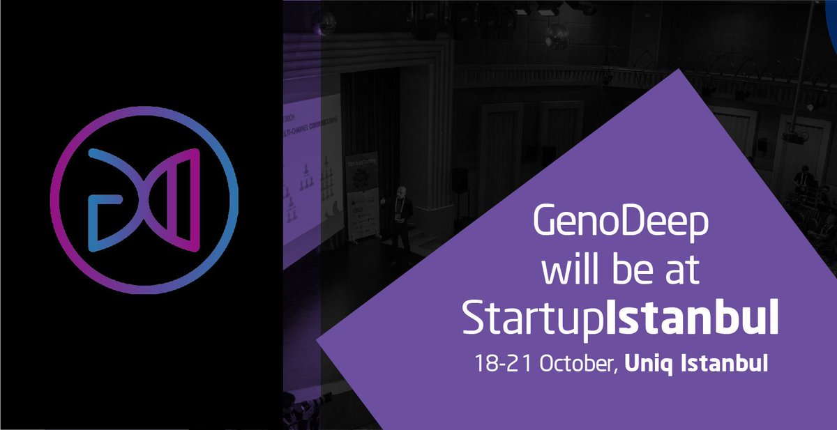 startupturkey's tweet photo. GenoDeep is a new cancer screening method based on breakthrough machine learning algorithms that only needs a routine blood sample to detect multiple types of cancer. Meet them on stage of the Startup Istanbul Top 100 Finals on 21 October.  @genodeep #startupistanbul https://t.co/pl1M35gbSS