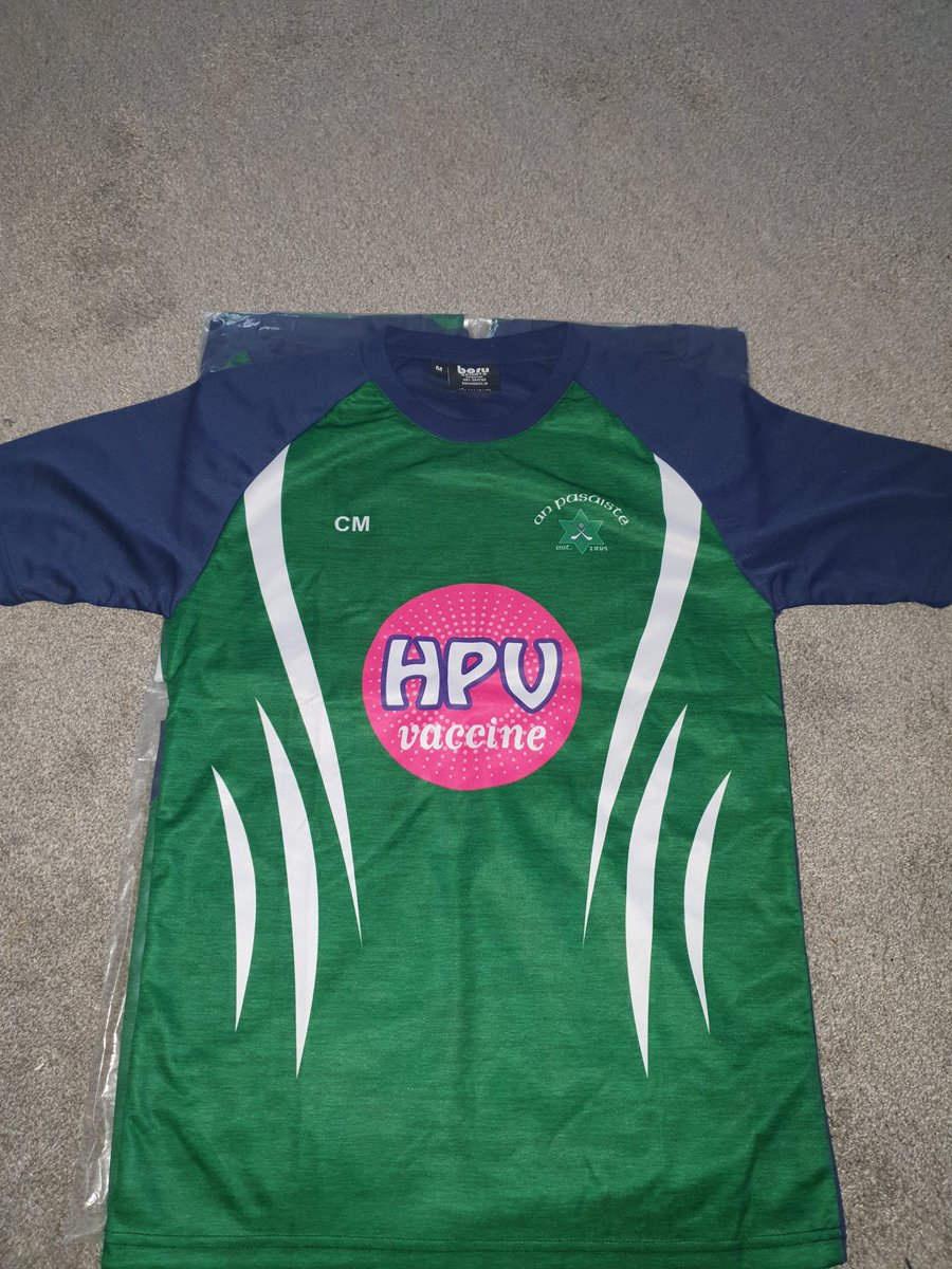 Delighted to have just sent in our second order to @BoruSports for HPV training tops, bringing our total to over 100 so far. Thanks to all who have ordered. #ThankYouLaura #ProtectOurFuture #HPV @HSELive @CorkLGFA @mid_cork @MunsterLGFA @LadiesFootball @DCU1964 @Carrigdhounnews