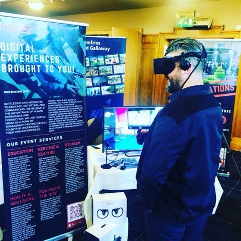 battle_ltd's tweet photo. The team was at the โconnect with usโ event put on by @dgcouncil and well I think we were a big hit? ๐ฅณ
#dngfuture #businessgateway #dumfries #battlestations #vr #vrScotland #scotland #gaming #entrepreneur #digitalengagement https://t.co/dKd3UK9eqV