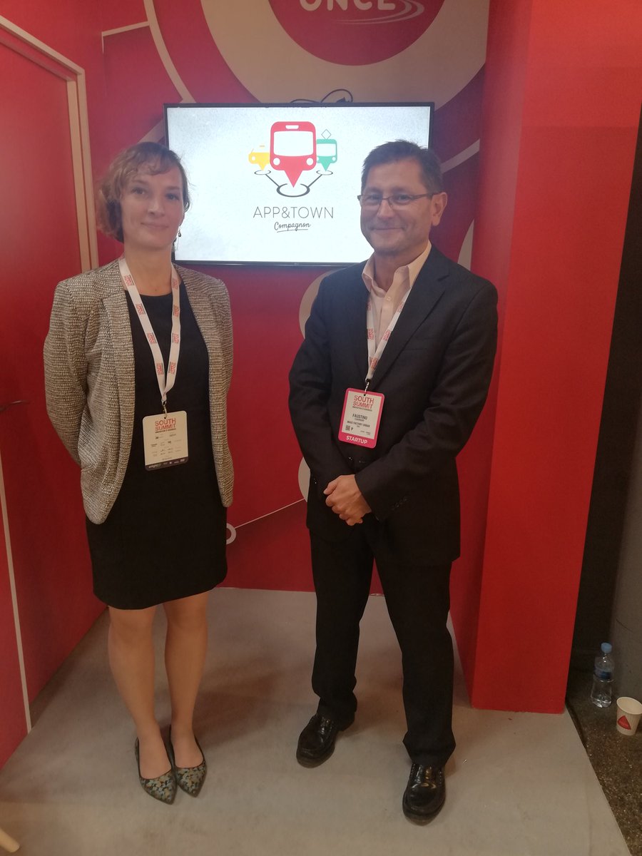 CompagnonApp's tweet photo. Presentando Compagnon en el #SouthSummit2019, con el soporte de @Fundacion_ONCE, demostrando como siempre que economía social y inclusión pueden rimar con tecnología y #innovación! #economiacircular #Madrid https://t.co/VujN8JK55Q