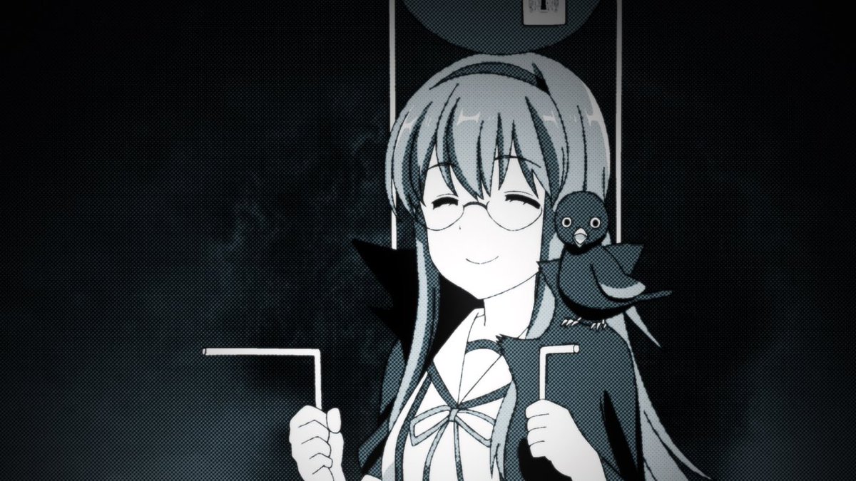 Tvアニメ まちカドまぞく 公式 ニコニコ生放送一挙配信放送記念 まちカドまぞく 第10話アフレコレポート 小倉さんが倫理だけは満点を取れないとぼやくシーンで 原作のトリタロウの Rmv 1 2gmvr Ktmv というセリフをどう読んでいいかわからず