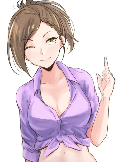 兵藤レナさん!
#モバマス版深夜の真剣お絵かき60分1本勝負 