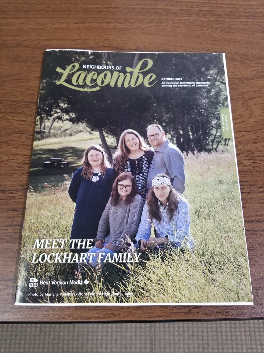 We are proud to be an expert contributor in the magazine Neighbors of Lacombe , put out by Best Version Media to all households in #lacombe . If you would like to be in it too contact Andrea Deleeuw @bestversionmedia #greatstories all local