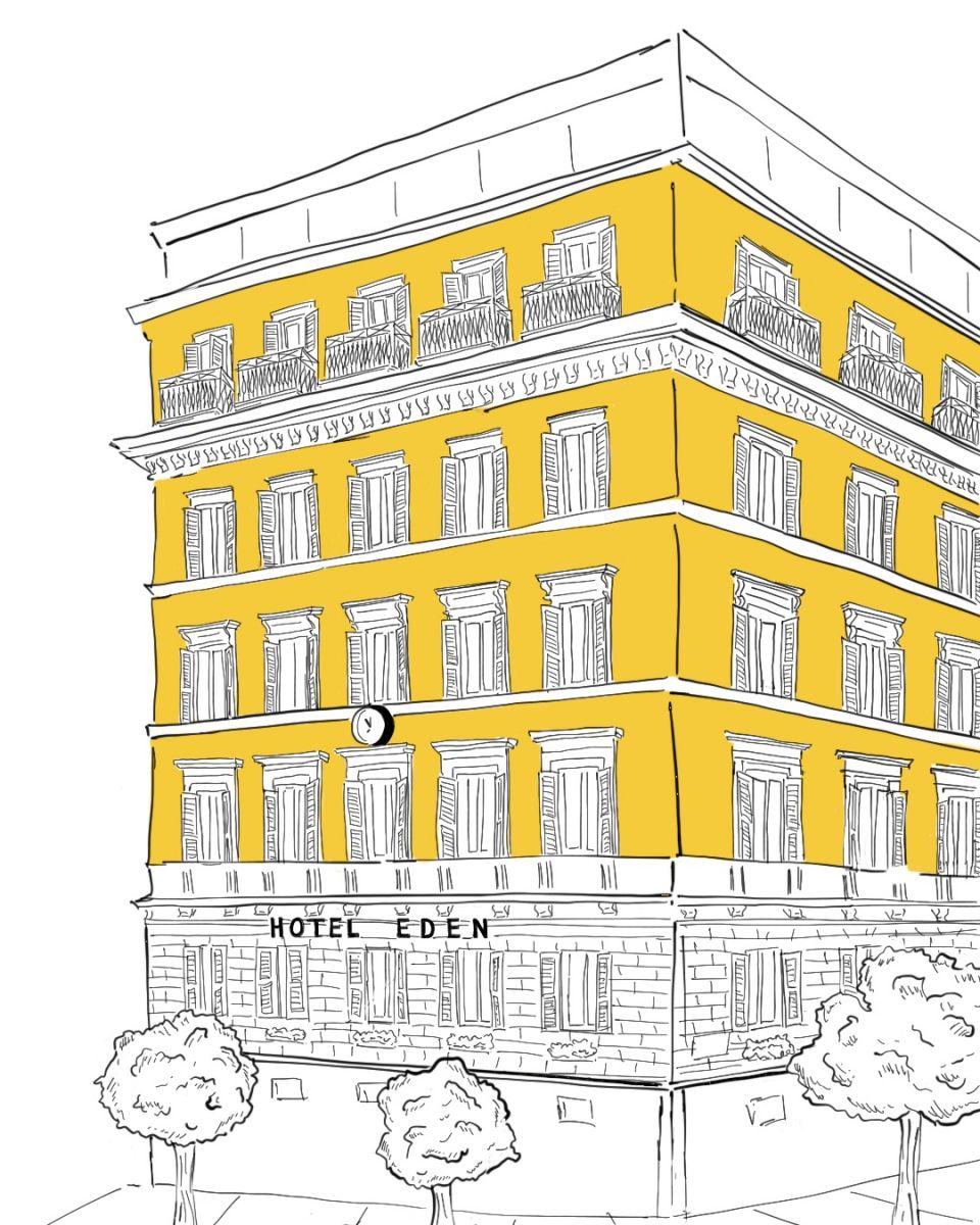 Here's another sketch from... A Hotel is the Most Important Part of a Trip!! 
 mybeautifulparis.com/blog/post/a_ho… #Paris #Rome 
<a href="/DC_LuxuryHotels/">DorchesterCollection</a> <a href="/Plaza_Athenee/">plaza-athenee-paris</a> <a href="/HotelEdenRome/">HotelEdenRome</a> <a href="/CNTraveler/">Condé Nast Traveler</a>