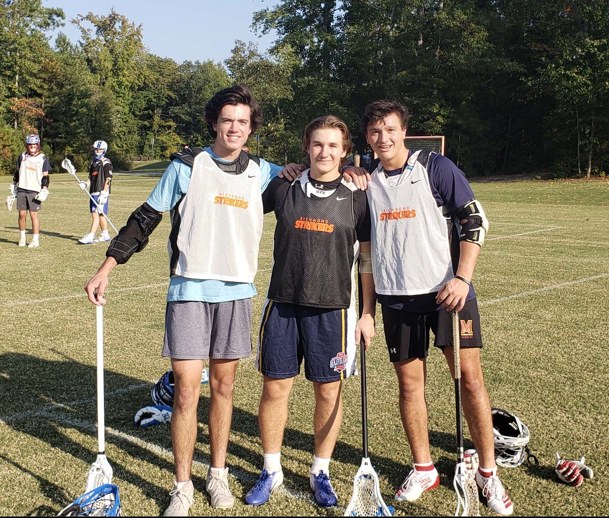 RStrikersClub's tweet photo. Strikers Boys Lacrosse would like to congratulate the following members of our program on committing to continue their academic and lacrosse careers in college.

• Blake Wyman - High Point University
• Matthew Birken - CNU
• Chase Mullens - University of Maryland https://t.co/jJQTtwP04z