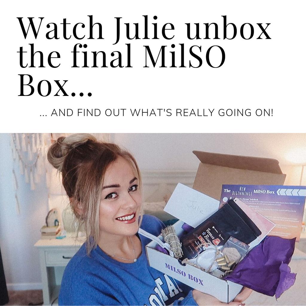 MilSOBox's tweet photo. Now, what in the hell is going on with MilSO Box? The last few social media posts have been somewhat confusing. Find out by watching the beautiful @juliejigsaw unbox what she THINKS is her last MilSO Box at https://t.co/D37SLvgKiA !! #milsobox #whatisgoingon? #stillinbusiness? https://t.co/IZqcWchREJ