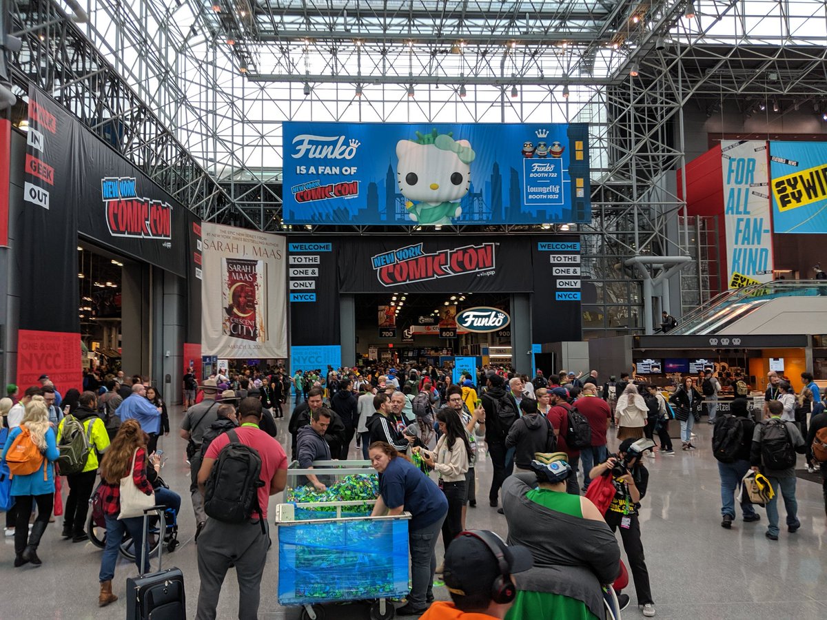 ChaosAndBagels's tweet photo. Today is Day 1 of #NYCC Be sure to check out the #RWBY panel this afternoon at 4:30pm and our after party Saturday night. https://t.co/PrUikeflMq #NYCC19 #RTNYCC https://t.co/pdUnQM4NCx