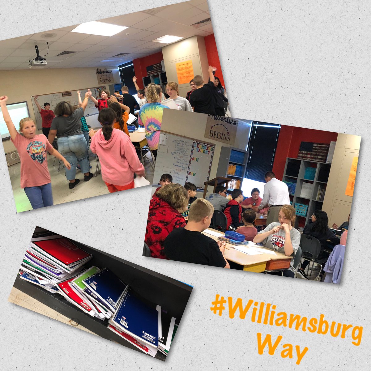 king_wendym's tweet photo. It’s amazing to walk into a school and see strategies you’ve just shared/discussed being implemented #StarTeachers Love seeing KAGAN, Interactive Notebooks and more at Williamsburg Independent today!! #kedc @KEDC1 #kycharge https://t.co/prm34k13YS