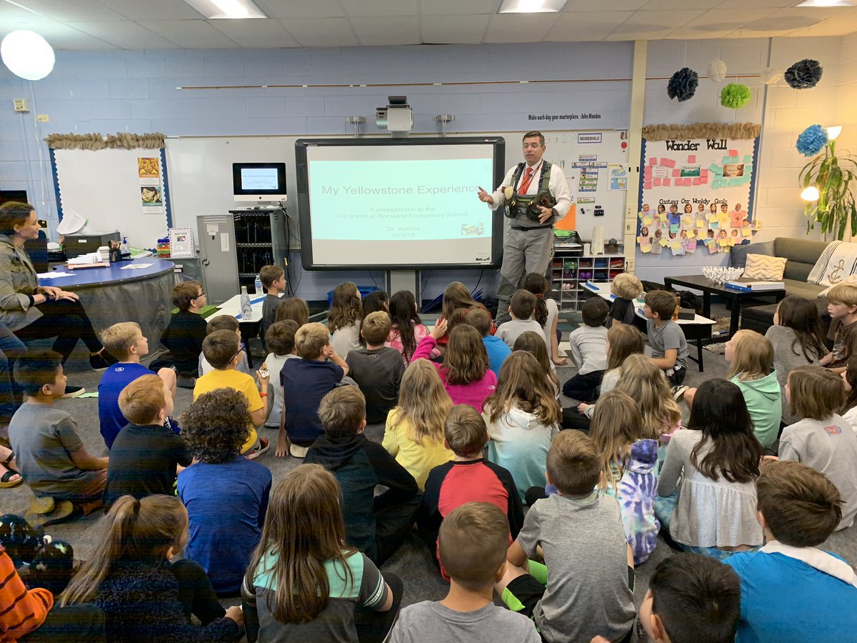 SundhInnovates's tweet photo. How lucky are we that @barbini_matt  came to share his experience in Yellowstone National Park with us! 🏞 @mrswD70 @MrsSnader_D70 #flyflishing #d70raptors #d70shinyapple https://t.co/81zm9w5YCa