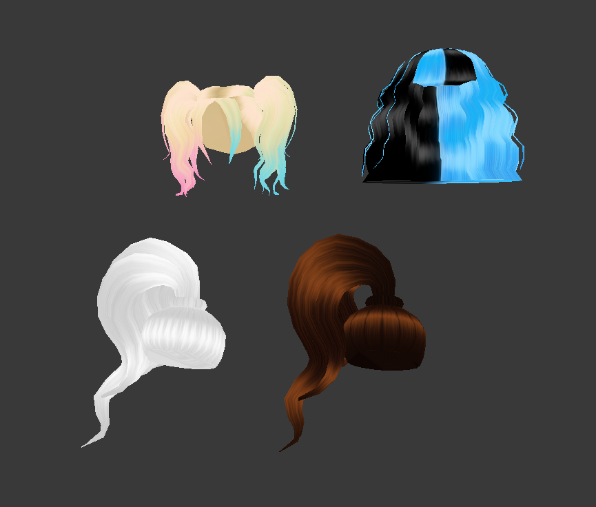 Beeism On Twitter Yesss The White Hair With The Black Crown Is Probably One Of My Fav Combos Everrrr I Need To Make Some Accessories That Match These Ponys Now Https T Co Vcnaiugavi - white hair roblox catalog