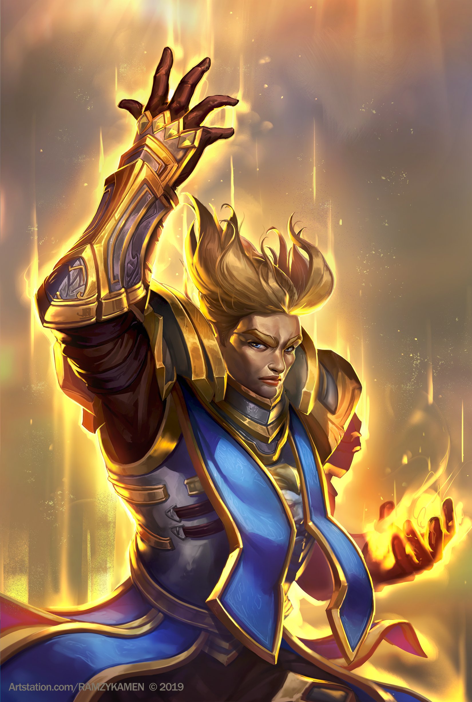 Hearthstone Top Decks💙 on Twitter: "After Valeera from a few days ago, we  have another amazing artwork by @ramzykamen - this time Anduin Wrynn!  Source: https://t.co/1zl1GJ6A5y #Hearthstone https://t.co/W0zDxxvhUg" /  Twitter
