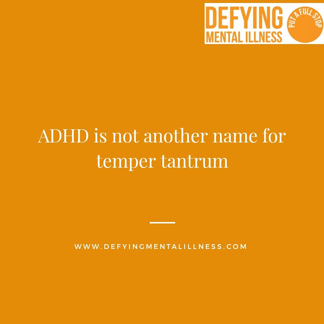 It is #ADHDAwarenessMonth 
Know the difference between #ADHDMyths and #ADHDFacts
#Stigma
#defyingmentalillness 
#mentalillness