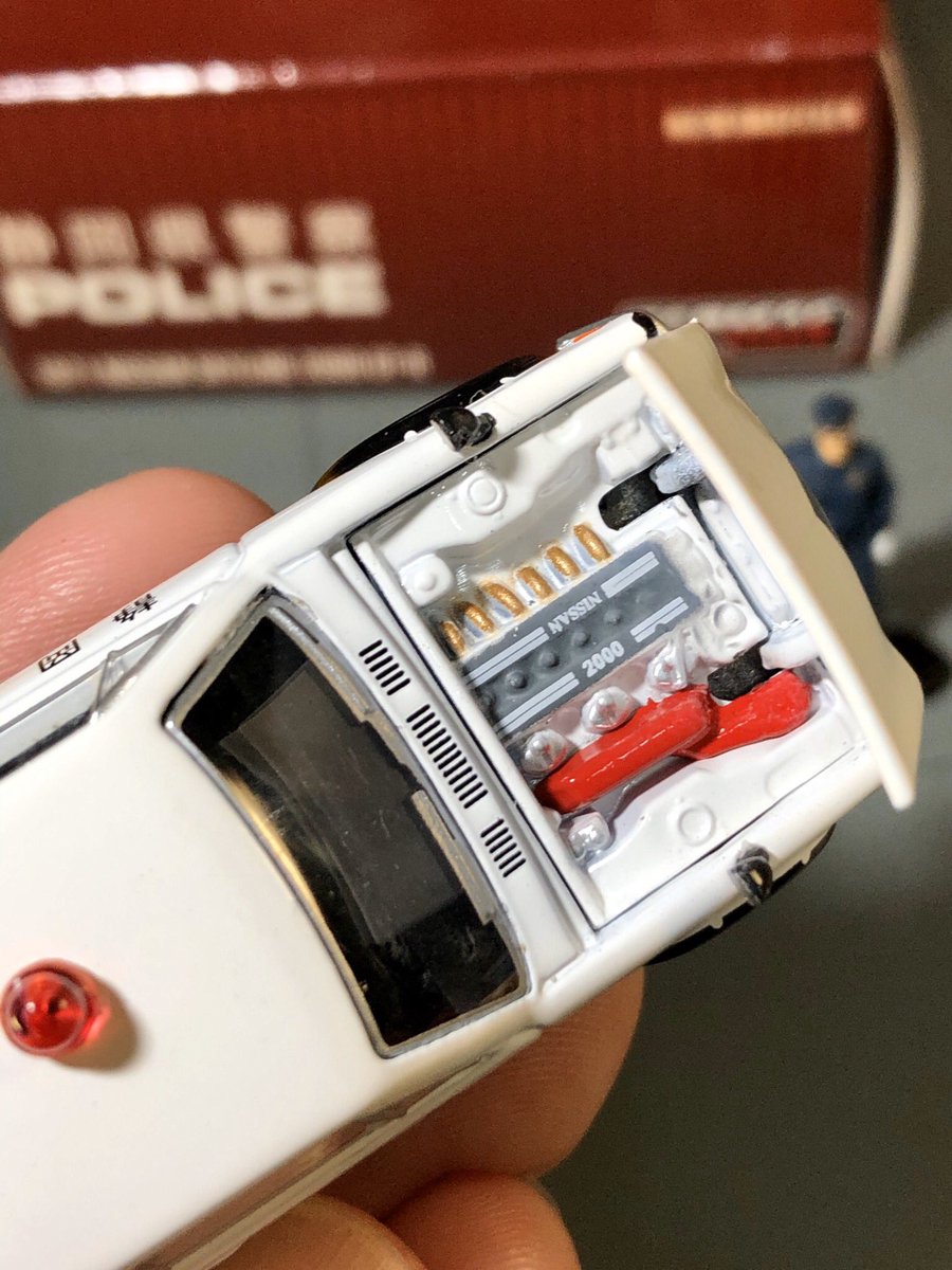 Prepping and nice details on the Regular Greenlight X Tarmac Work Japan Police GT-R 🖤
#tarmacworks #greenlight #nissanskyline2000gtr #hakosuka #japanesenostalgiccar https://t.co/gmDwAzlT5e