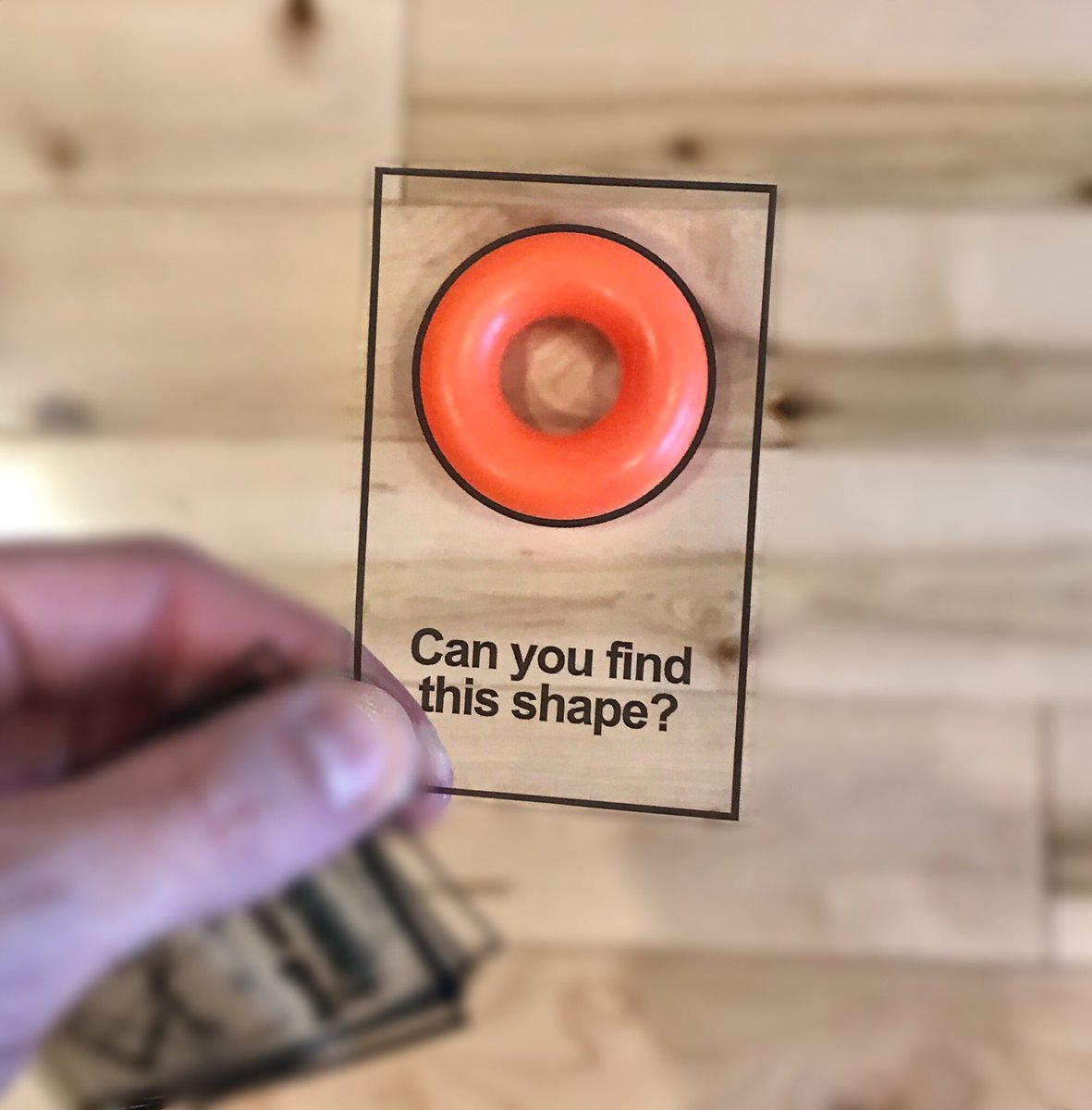 NatBanting's tweet photo. The Boy and I decided to make some of our favourite math-y toys for his Kinder class at @SylviaFedoruk.

We make them together, and then he shows his teacher how they work.

Here’s the first one!

A class set of shape finders. https://t.co/FaJIl6ZtWJ