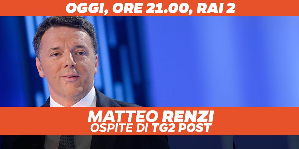 Vi aspetto stasera alle 21 su Rai 2 per Tg2 Post
#Tg2Post