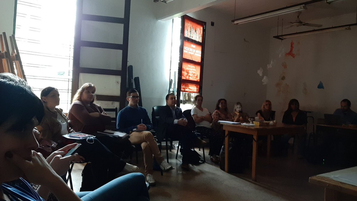 redineonline's tweet photo. #Redine2019 compartiendo experiencias en el nodo Oberá https://t.co/a9o9NY05so