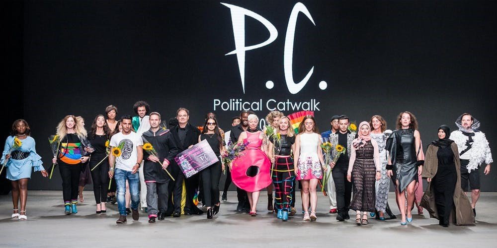 Hoe combineer je mode &amp; politiek? Jongeren ontwierpen mode voor politici. Vrijdag lopen Statenleden Ines Kostić <a href="/PvdDnh/">PvdD Noord-Holland</a> en Gideon Everduim <a href="/DENK_NH/">DENK Noord-Holland</a> mee op de Political Catwalk <a href="/Stichtingf6/">Stichting F6</a>. Kom kijken @CirclNL Amsterdam! bit.ly/2oSe70h #100jaarvrouwenkiesrecht