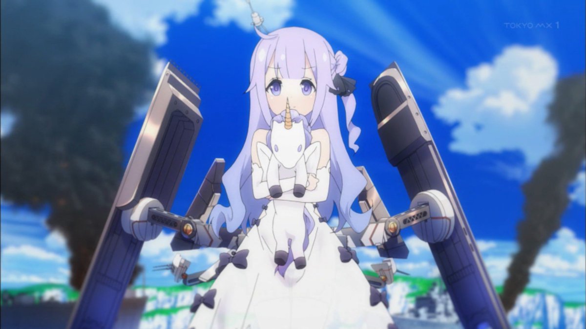 アズールレーン 1 2話の感想gif動画 ユニコーンちゃんと加賀さんの衝撃の事実に原作勢も度肝を抜かれる あにこぱす