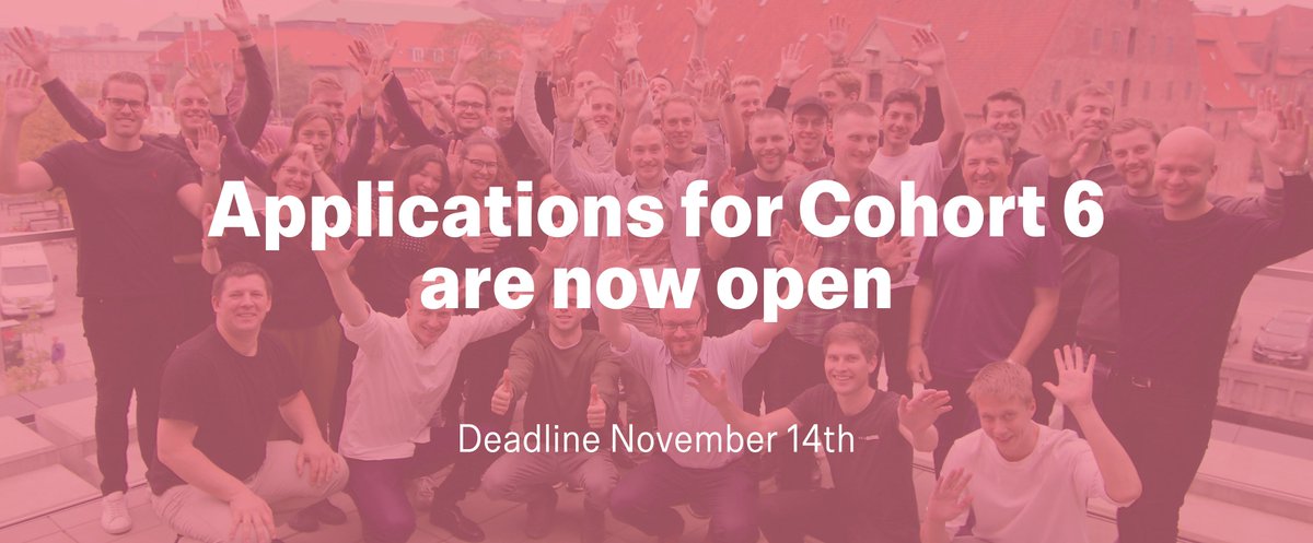 CphSW's tweet image. Applications for @InnoFounder Graduate program Cohort 6 are now open! 🎉

Deadline November 14th. Apply at Innofounder.dk 

#cphsw #cphftw #nordicmade