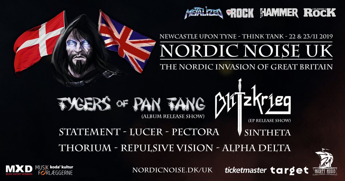 StatementDK's tweet photo. https://t.co/TyAGfkpRET
Newcastle opun Thyne is the places where it’s gonna go down!! 
1st ever Nordic Noise UK!
Blitzkrieg, @tygersofpantang, us, and many more!
Buy your tickets TODAY!!
#KeepYouAlive #StatementDK https://t.co/kUxyb8oOXi