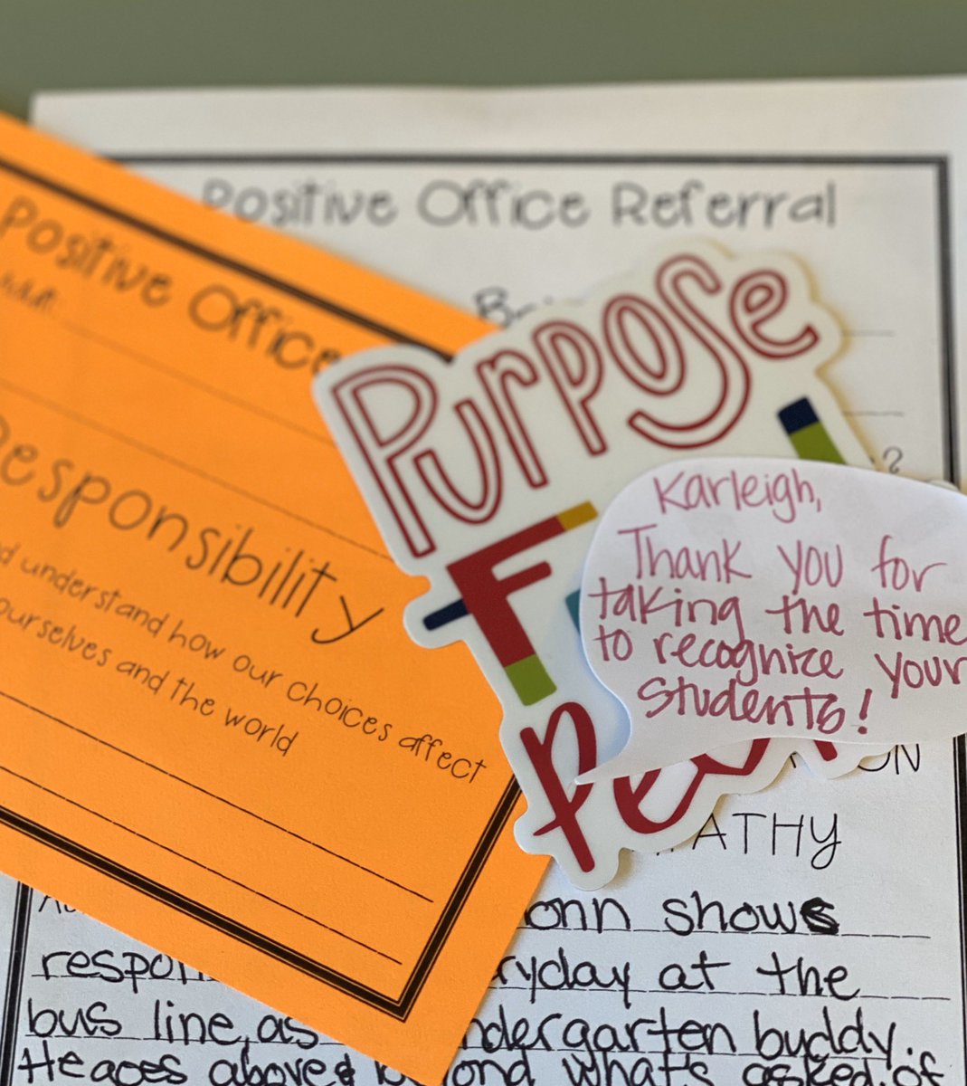 Thanking teachers for taking time to raise up our students for their outstanding character! #ortingcares #characterstrong #elementaryprincipal #PTRProud #purposefullPeople