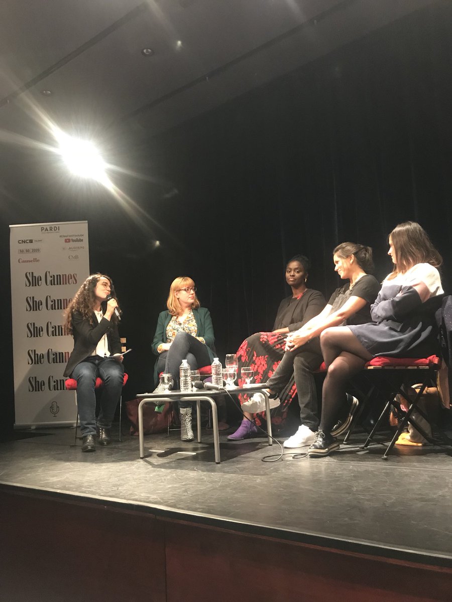 Passionnante conférence <a href="/SheCannes/">She Cannes - podcasts</a> hier soir avec @IrisBrey <a href="/Orianehurard/">Oriane Hurard</a> <a href="/SophieGarric/">Sophie Garric</a> <a href="/AissaMaiga/">Aïssa Maïga</a> <a href="/mariekirschen/">Marie Kirschen</a> cc. <a href="/MaxRusz/">Maxime Ruszniewski</a> <a href="/YouTubeSpacePar/">YouTube Space Paris</a> Bravo à tou•te•s 🔥🔥🔥#féminisme #inclusion