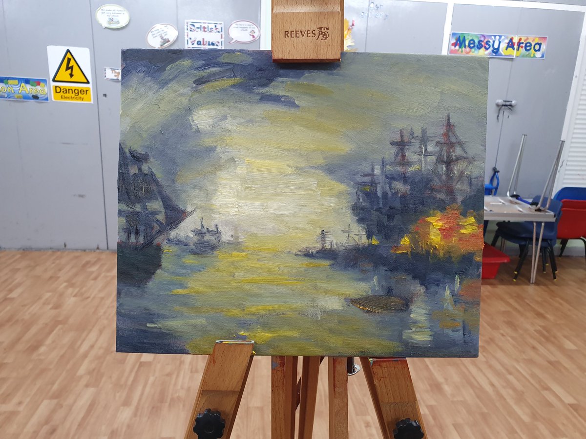 artspirationinf's tweet image. Works from our Earley Adult class.  Join us on Mondays all profits to charity and if its your first term, 2 for 1 offer available #adultartclasses #nightschool #readingcommunity #nonprofit