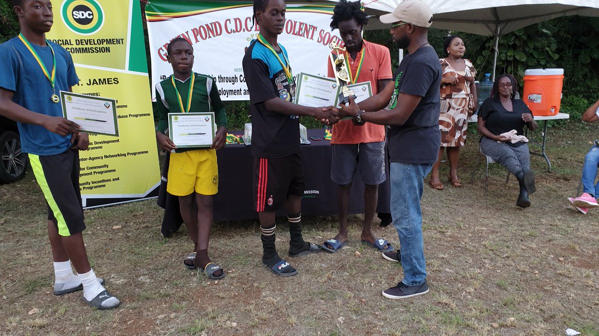 SterlingJayron's tweet photo. Green Pond U-17 football competition https://t.co/De9Dda8QJG