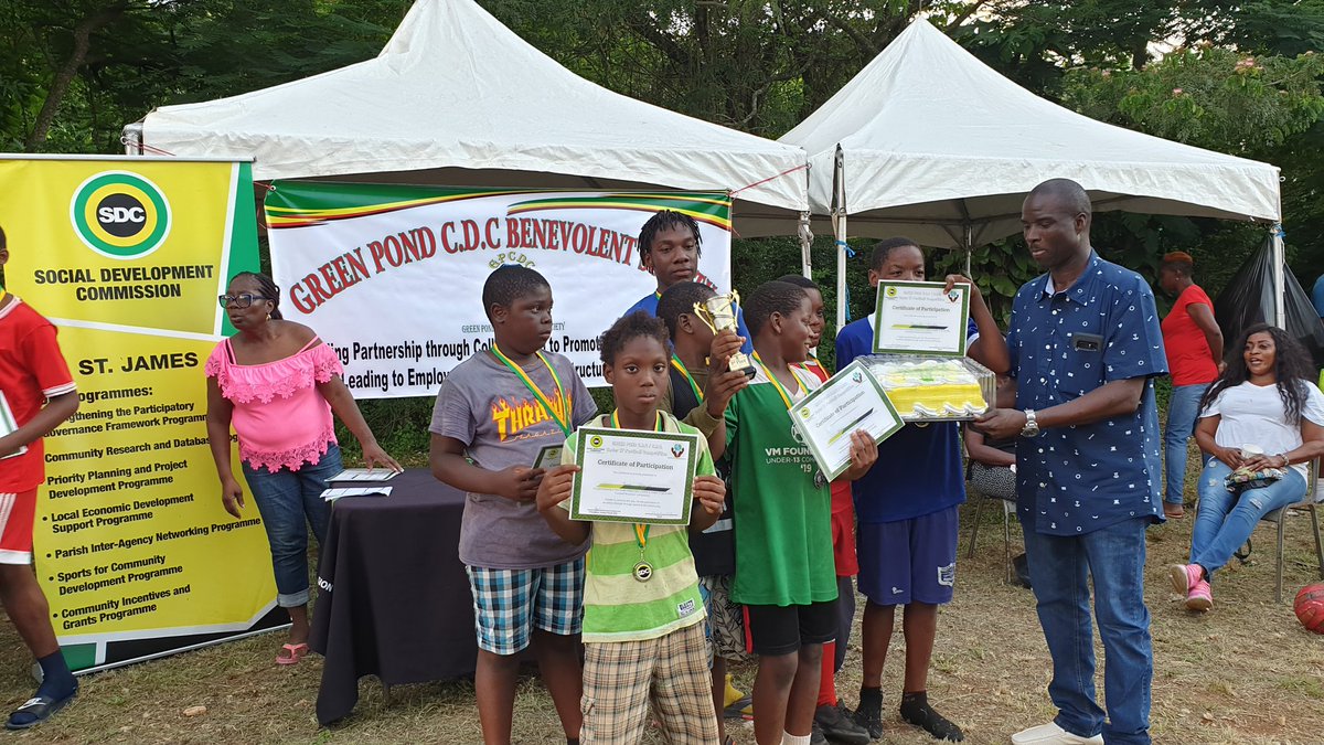SterlingJayron's tweet photo. Green Pond U-17 football competition https://t.co/De9Dda8QJG