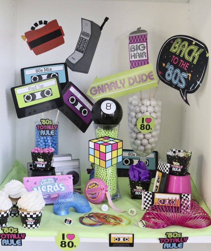 PurpleRose_E's tweet photo. It’s Throwback Thursday and we are going to the 80s ( The Disco Era ) Anything look familiar 😉. #eventplanning #eventcoordination#partyplanning#partyideas #partydecoration #partydecorationideas https://t.co/BiuNXcxrVu