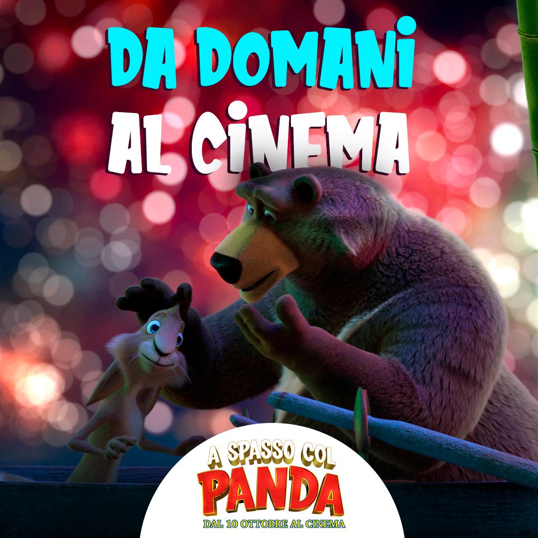 Da domani non avrete scuse: parteciperete a un'avventura straordinaria.
Aiutate Mic-Mic a riportare a casa il piccolo panda 😍
Al cinema con #ASpassoColPanda!