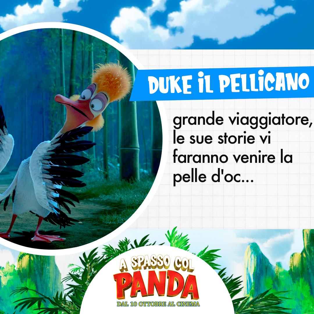 Ha preso il tè con la Regina e "rimorchia"  👑
le sue storie sono sempre uno spasso anche se a noi viene il dubbio: saranno tutte vere?
Scopritelo al cinema con #ASpassoColPanda
