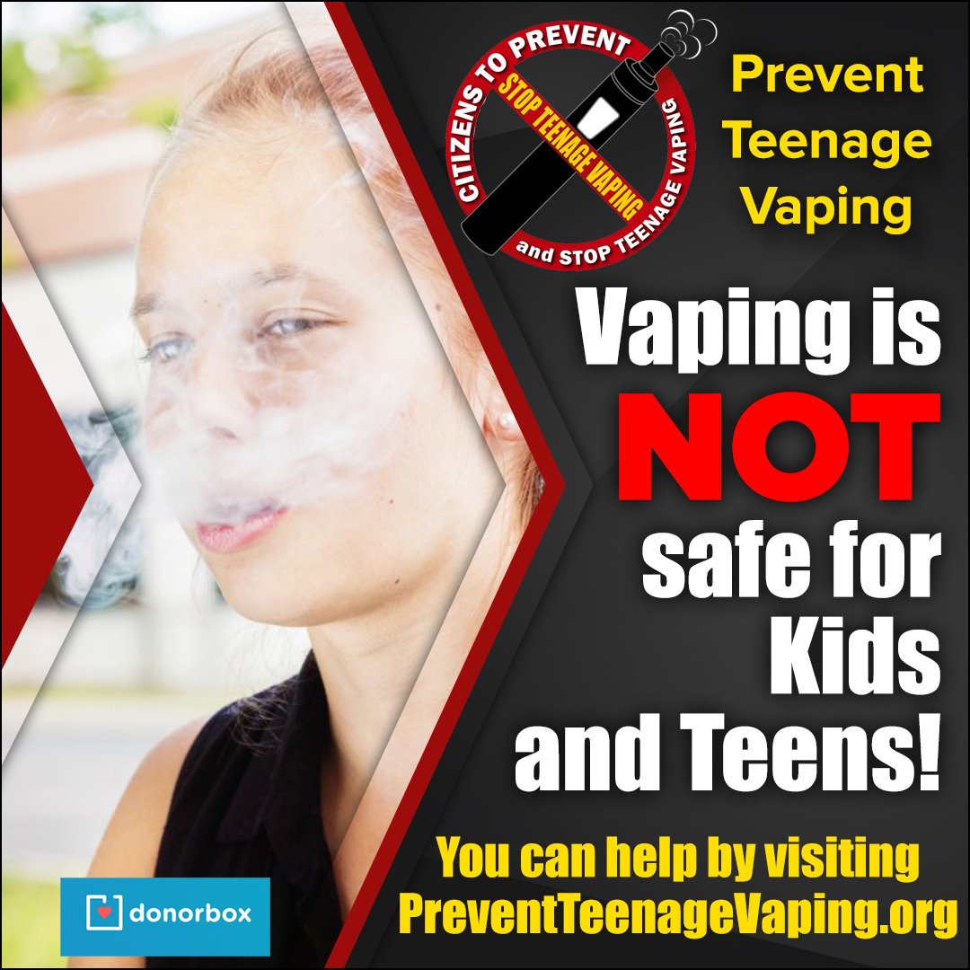 From <a href="/nypost/">New York Post</a> - Kids are getting sick from eating vaping cartridges full of liquid nicotine.

Help us reach the high schools across the US, your donation can help!

donorbox.org/prevent-teenag…

#vaping #vape #juul #kids #health #VapeBan #nicotine