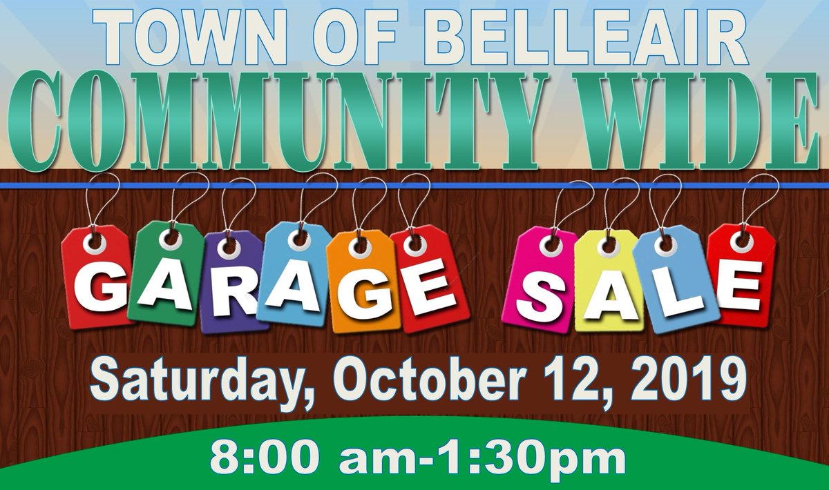 Town Of Belleair On Twitter The 2019 Community Wide Garage Sale