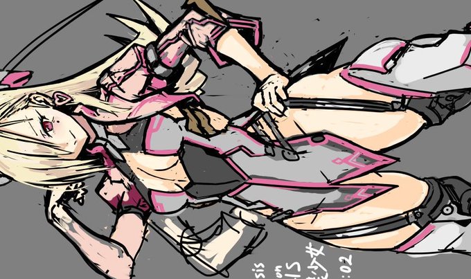 まだラフですが、FANBOXで設定について語っています。
全体公開ですのでご興味ありましたら一読下さいませ。
↓↓↓のRTリンクで全体画像です。↓↓↓

オリジナルメカ少女
Prosthesis Weapon GirlS【義肢兵装少女】
P.W.G.S:02
GlassHeels・Ripper(グラスヒール・リッパー)
#PWGS #メカ少女 https://t.co/JEdW95tZpm 