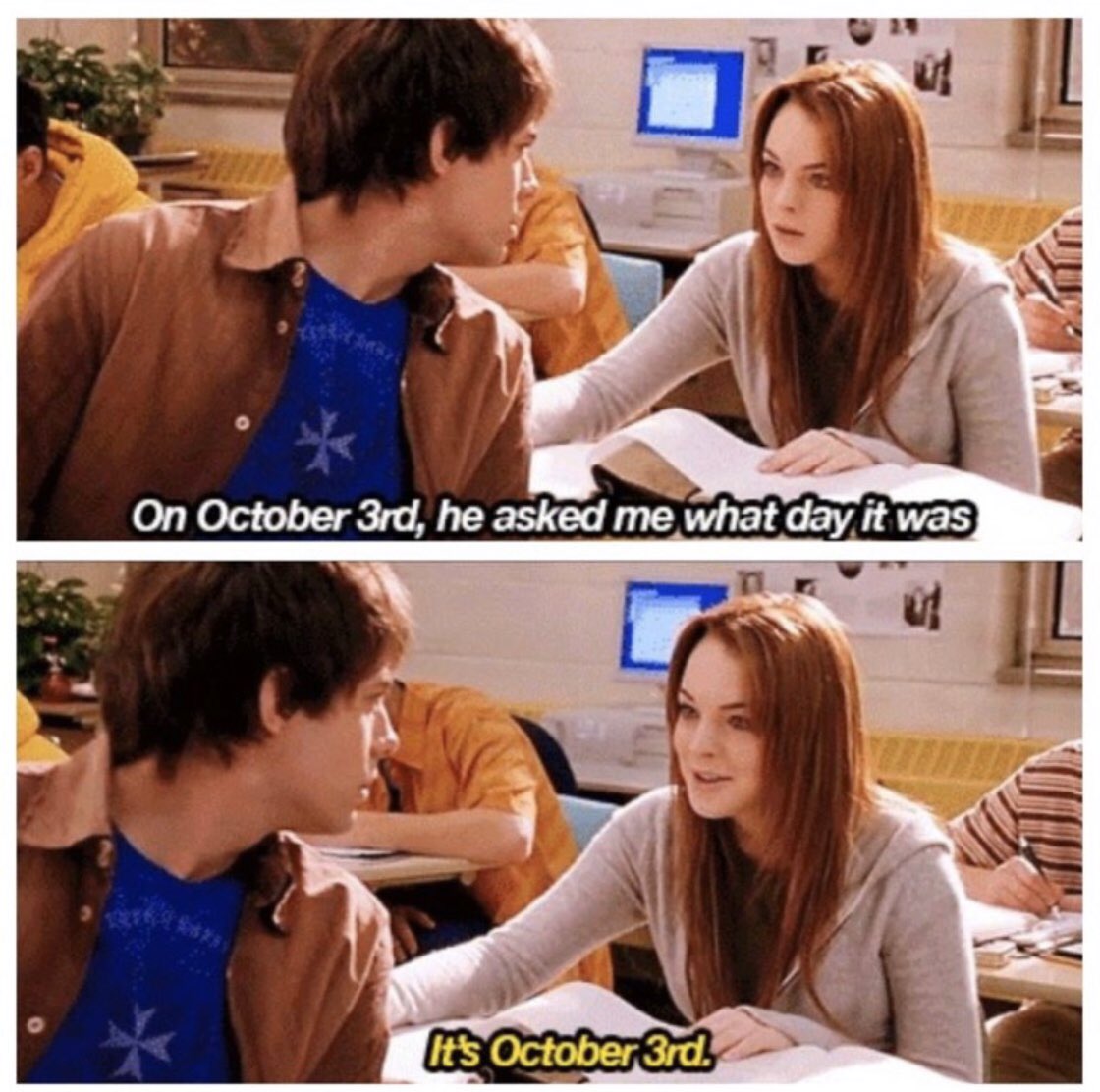 BrigadeMissyE's tweet photo. It’s October 3rd! 🍁 https://t.co/RO6exwcdVa