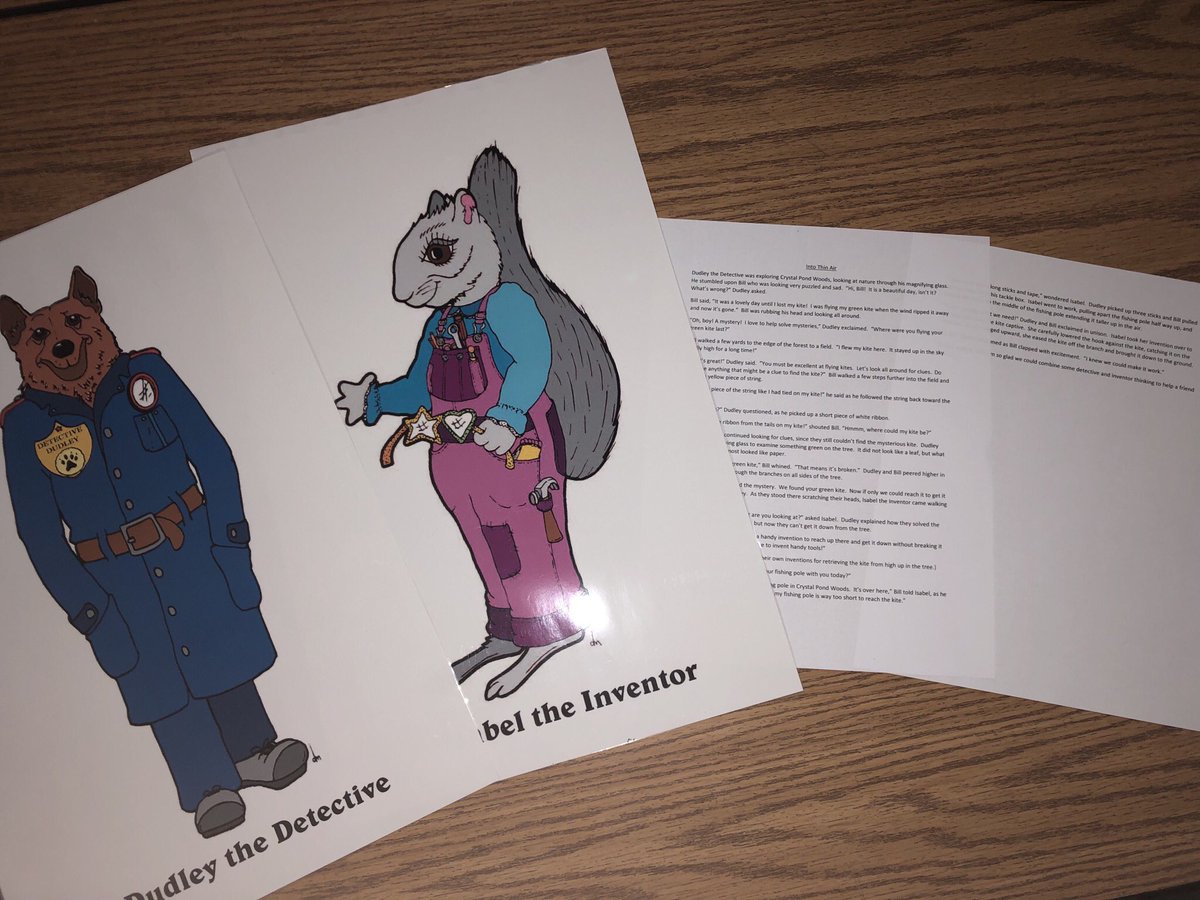 BeebeExplorers's tweet image. What do teachers do when a desired lesson is not in given curriculum? Write it, of course! I wanted review for @MangumExplorers kindergarteners on #PETS @PiecesOLearning to revisit #detective and #inventor thinking before we move on. #teacherswritetoo #giftednessknowsnoboundaries