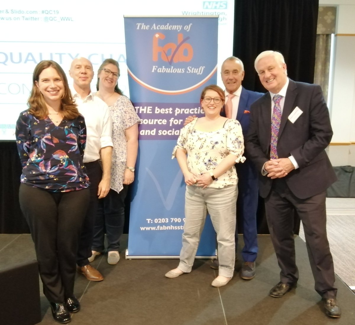 nwchangeday's tweet photo. It's been a great day here in @QC_WWL #QC19 thank you for all your amazing work from us here at the @FabNHSStuff https://t.co/bx08EjCoJj