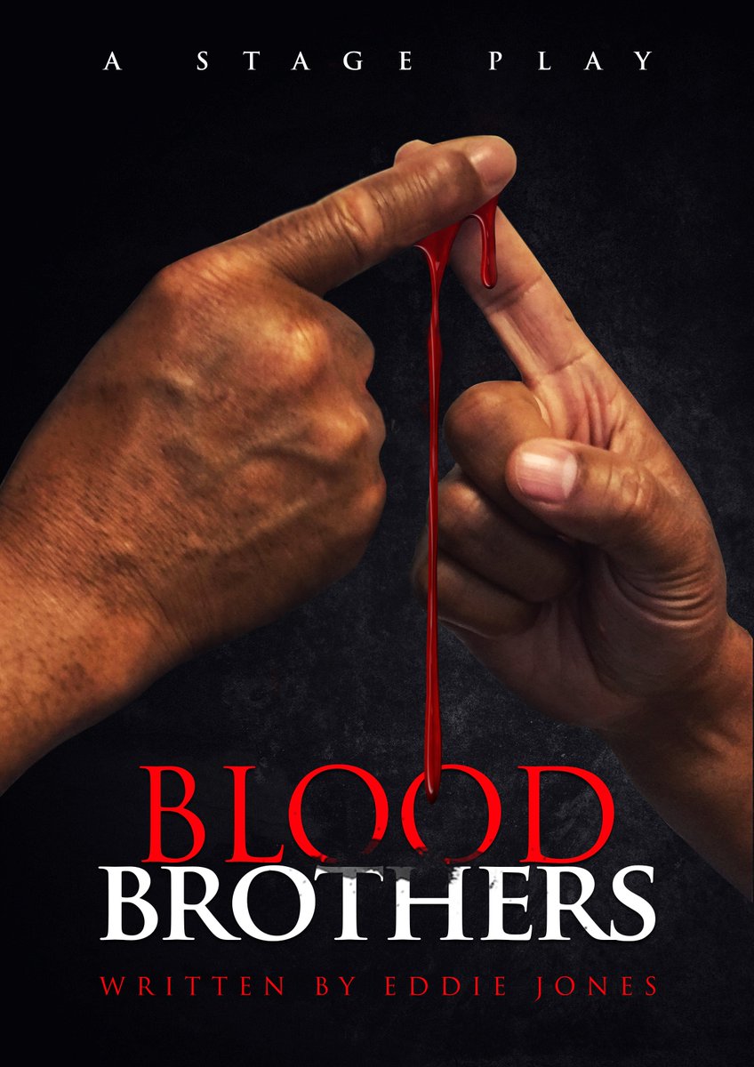 theaterprogram's tweet photo. A drama by Eddie Johnson, "Blood Brothers" is a story about two young men who have grown up in the neighborhood and made a pact to protect each other as kids and how that pact has lived on as they've gone separate paths.  Get your tickets at https://t.co/Y9kjb4CQ7S https://t.co/dv7Igr4vkh