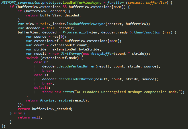 Arseny Kapoulkine On Twitter Implemented Babylon Js Support For Meshoptimizer Codec Yeah It S That Simple Ease Of Integration Is One Of The Important Criteria For Codecs Unlike Three Js Babylon Js Has A Good Extension - twitter roblox api js Arseny Kapoulkine On Twitter Implemented Babylon Js Support For Meshoptimizer Codec Yeah It S That Simple Ease Of Integration Is One Of The Important Criteria For Codecs Unlike Three Js Babylon Js Has A Good Extension - roblox api js