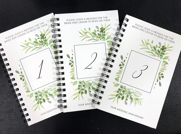 AboutThePrint's tweet photo. A unique take on the traditional #weddingbook. One for each #anniversary for the next decade. Which anniversary would you leave a message in?

#weddings #journal #happyanniversary https://t.co/WKo7UTIfV5