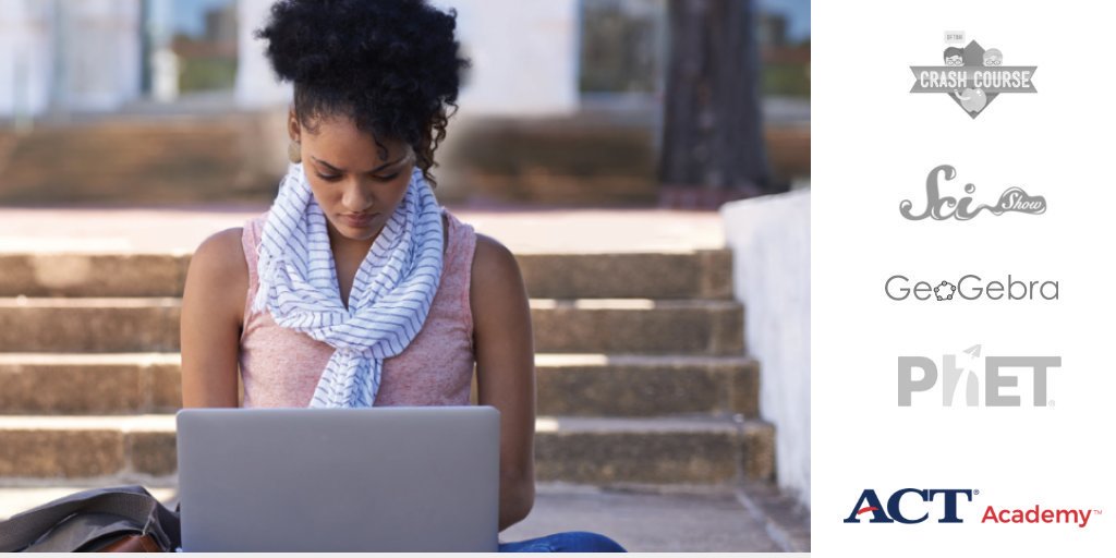 Our free learning tool #ACTAcademy is designed to help you master the skills you need to succeed in college and career.

Learn more and create an account today: bit.ly/2Q6sPwL